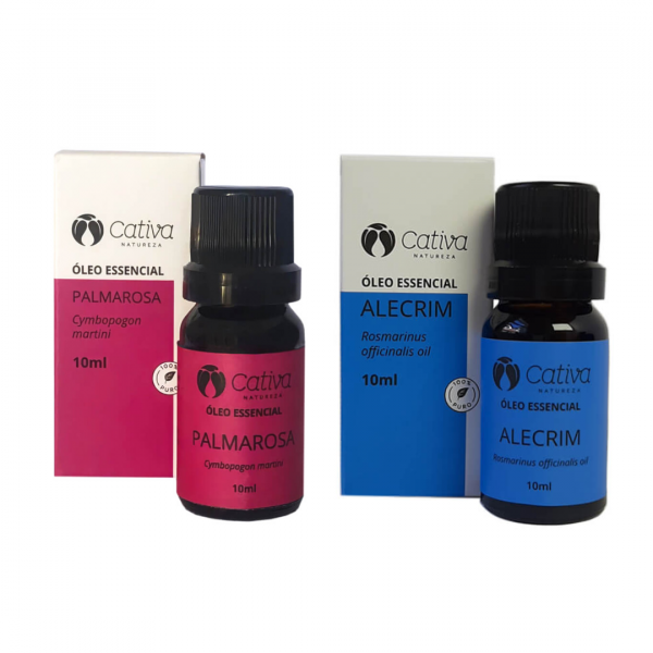 Kit Aroma Herbal: Alecrim + Palmarosa